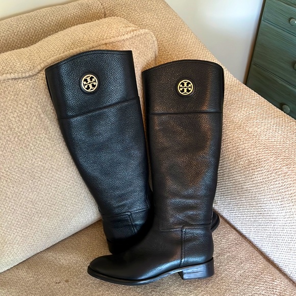 Tory Burch Shoes - TORY BURCH Leather Boots